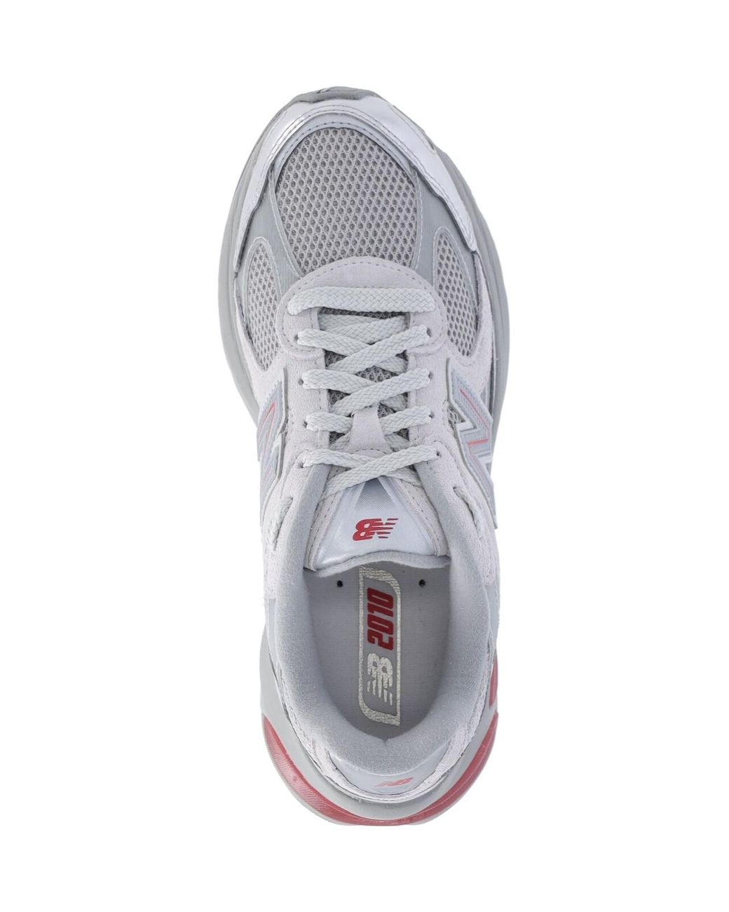 New Balance Gray Sneakers Leather