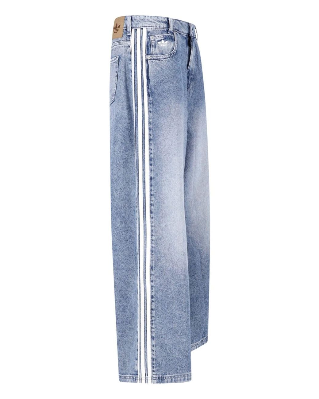 Adidas Blue Wide Jeans "Adilenium Season 6"