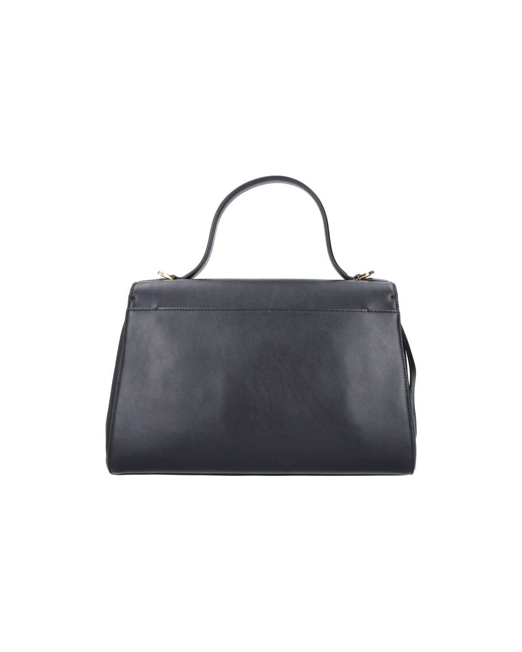 SAVETTE Black Handbag "Soft Symmetry"