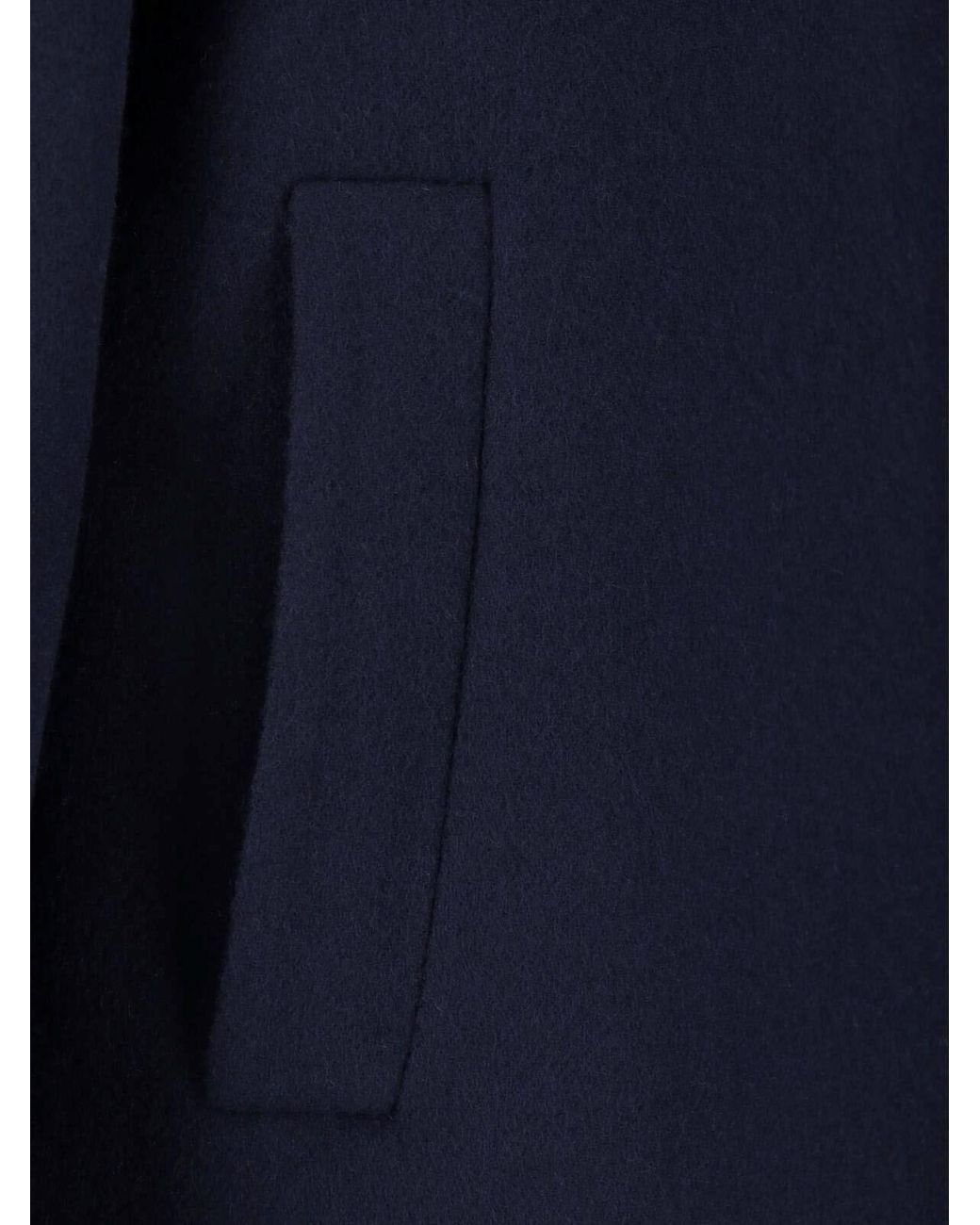 Burberry Blue 100% Wool Jacket for men