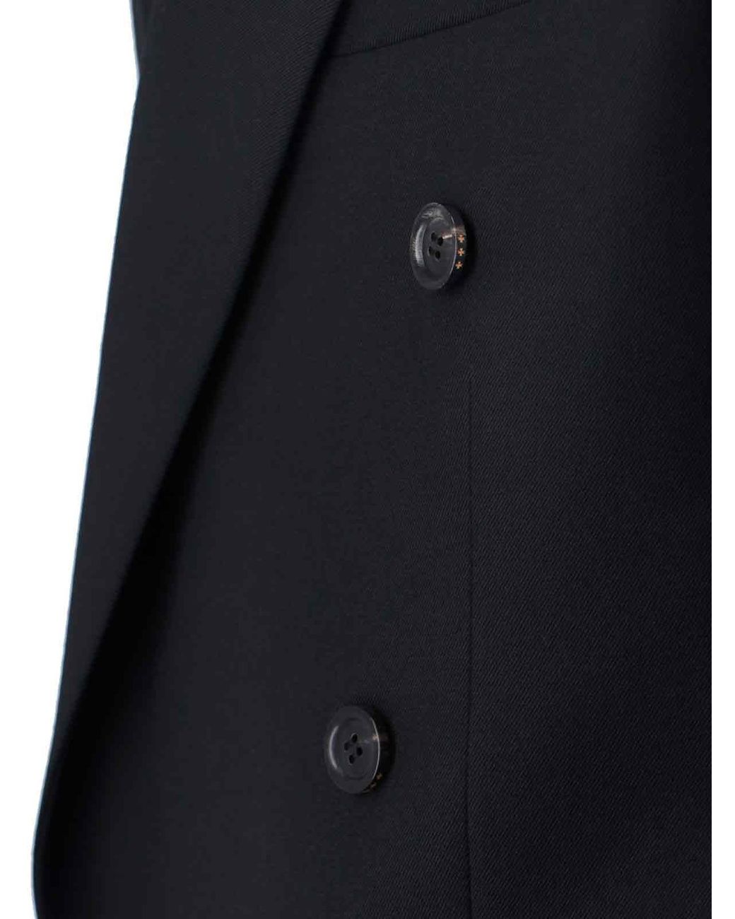 TONYWACK Blue Double-Breasted Blazer for men