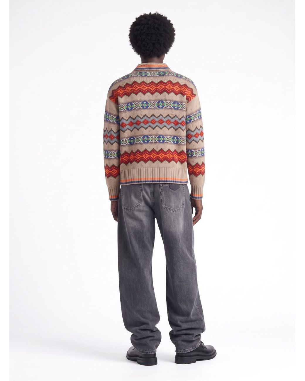Prada Blue Straight Jeans for men