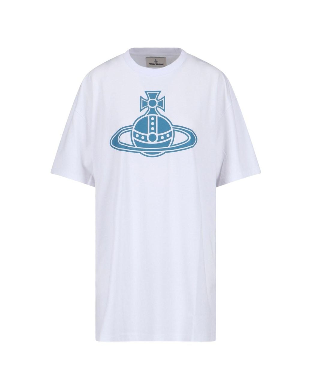 Vivienne Westwood White Graphic Print Oversized T-Shirt