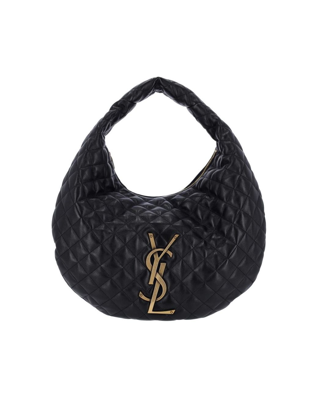 Saint Laurent Black 'Icare' Large Shoulder Bag