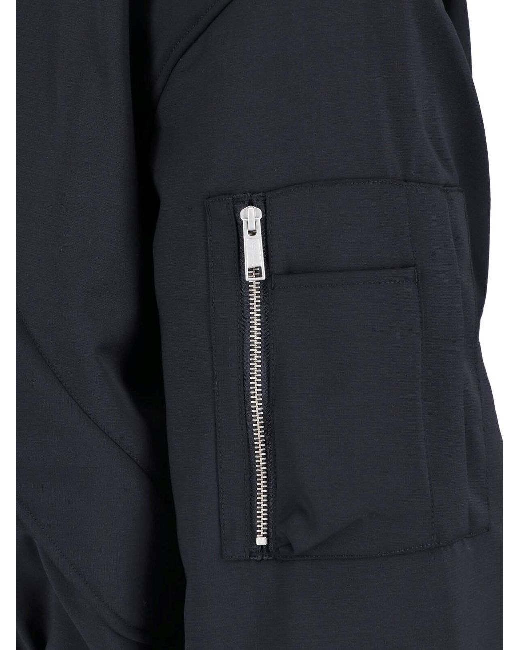 Entire studios Blue Zip Bomber for men