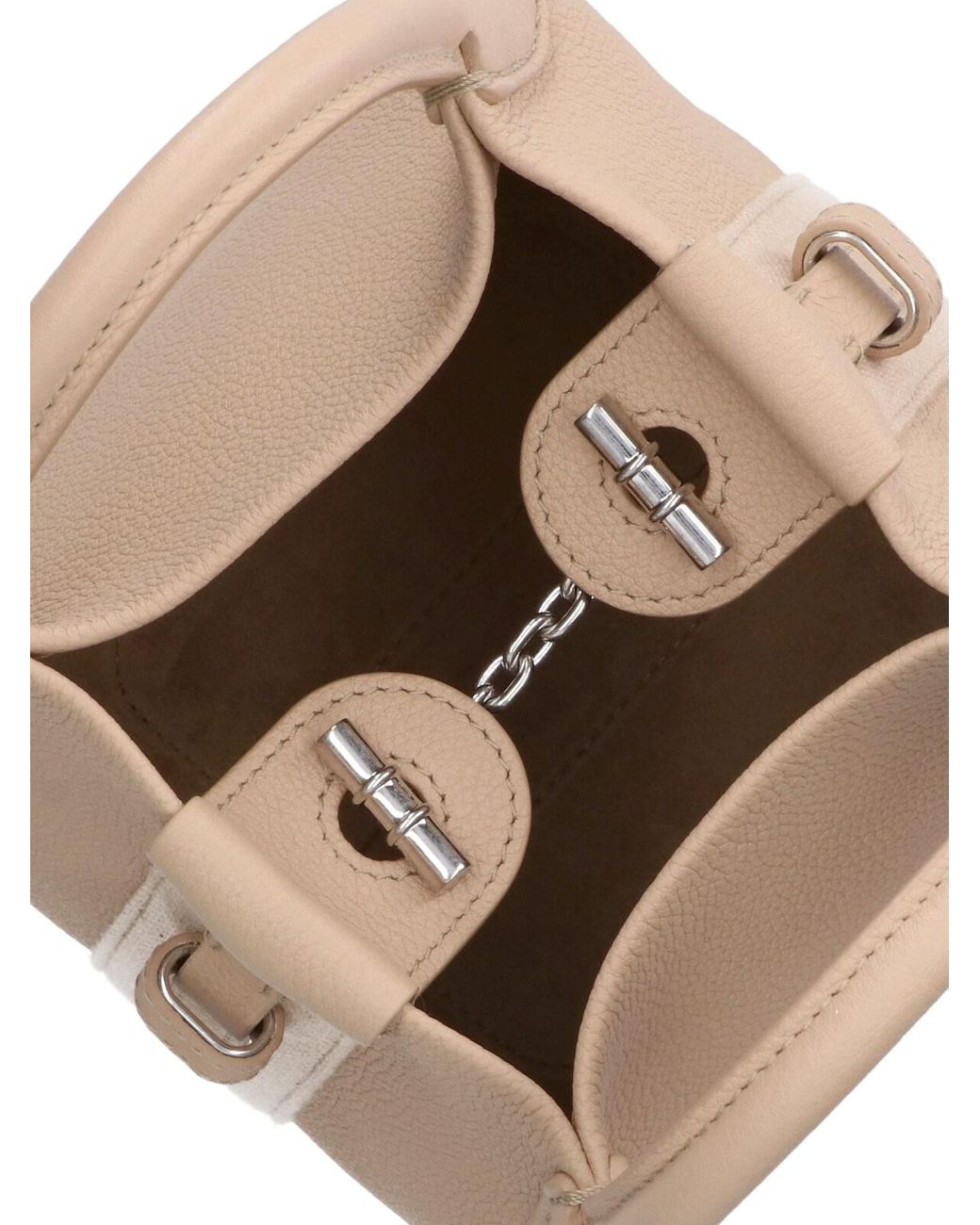 Borsa Micro "Bale" di Loro Piana in Natural