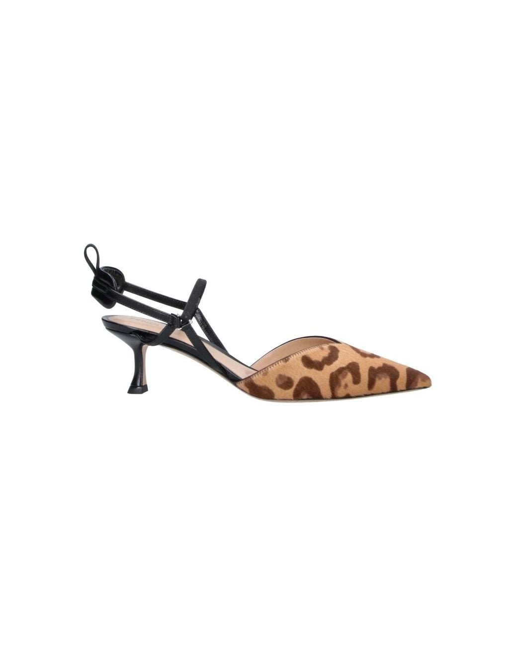 Fendi Brown Slingback Pumps “Very Colibrì”