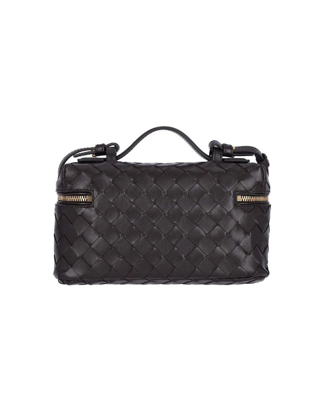Bottega Veneta Black "Bang Bang Vanity Case" Mini Bag
