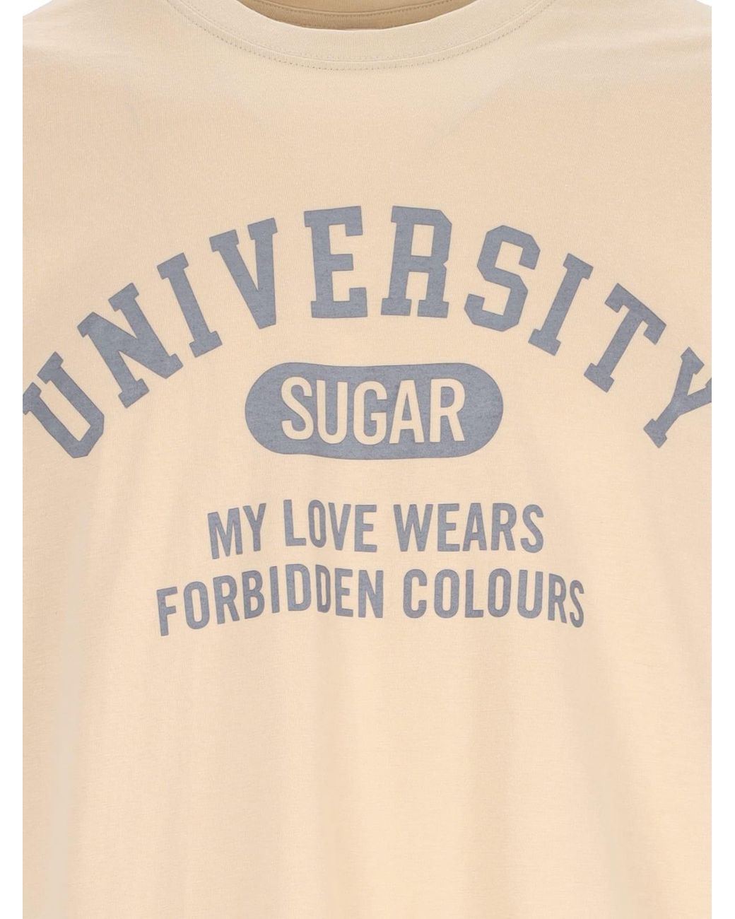 Sugar Natural 'University' T-Shirt