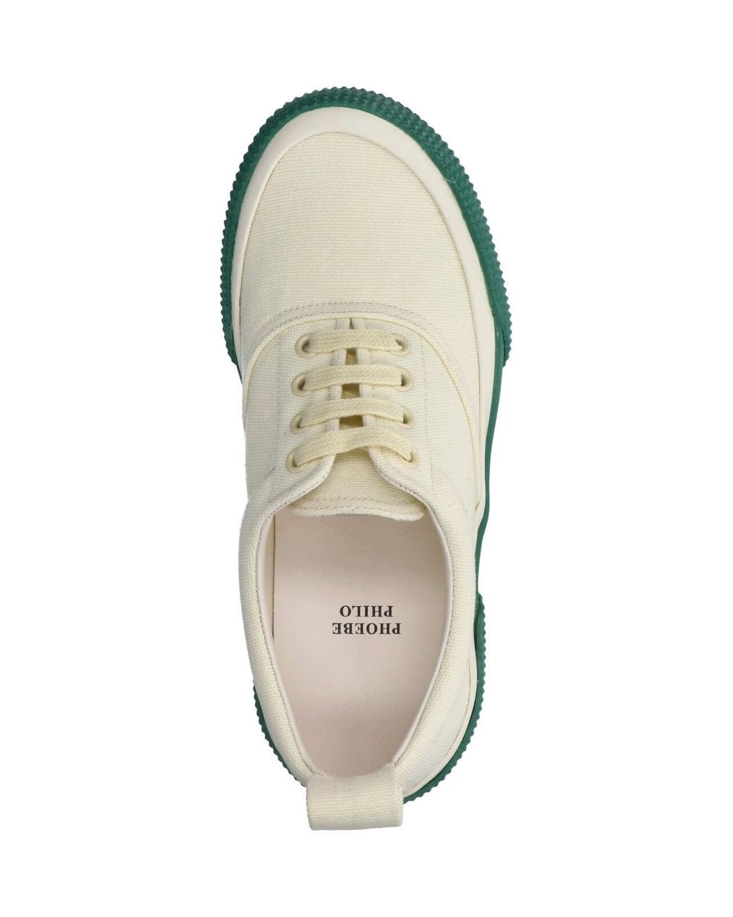 Phoebe Philo Green Sneakers "Plimsole"
