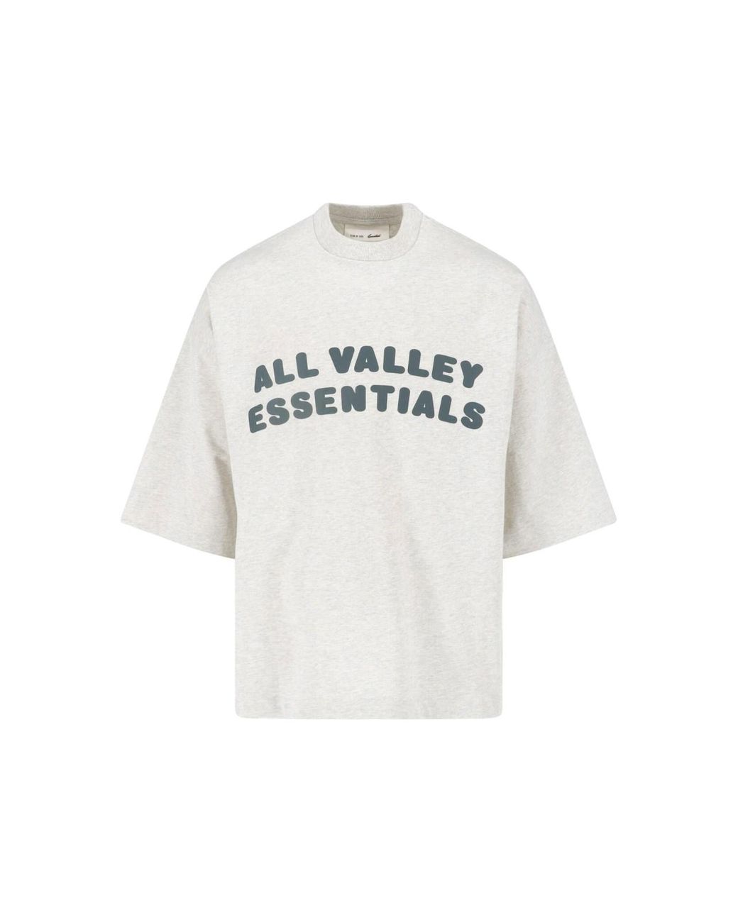 Fear Of God White Graphic Oversized T-Shirt for men