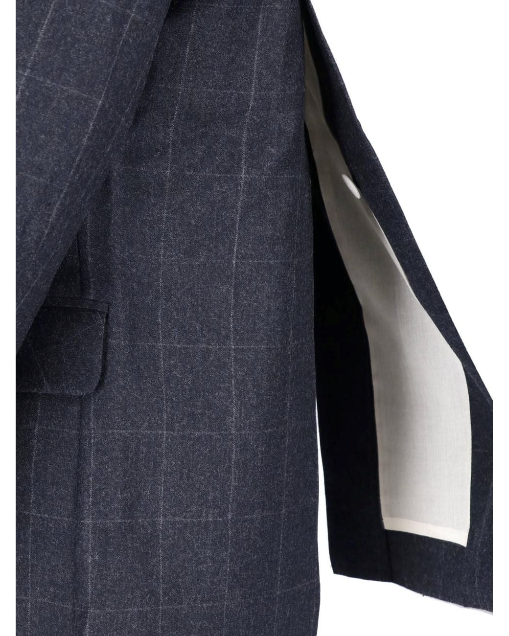 Sibel Saral Blue Single-Breasted Blazer