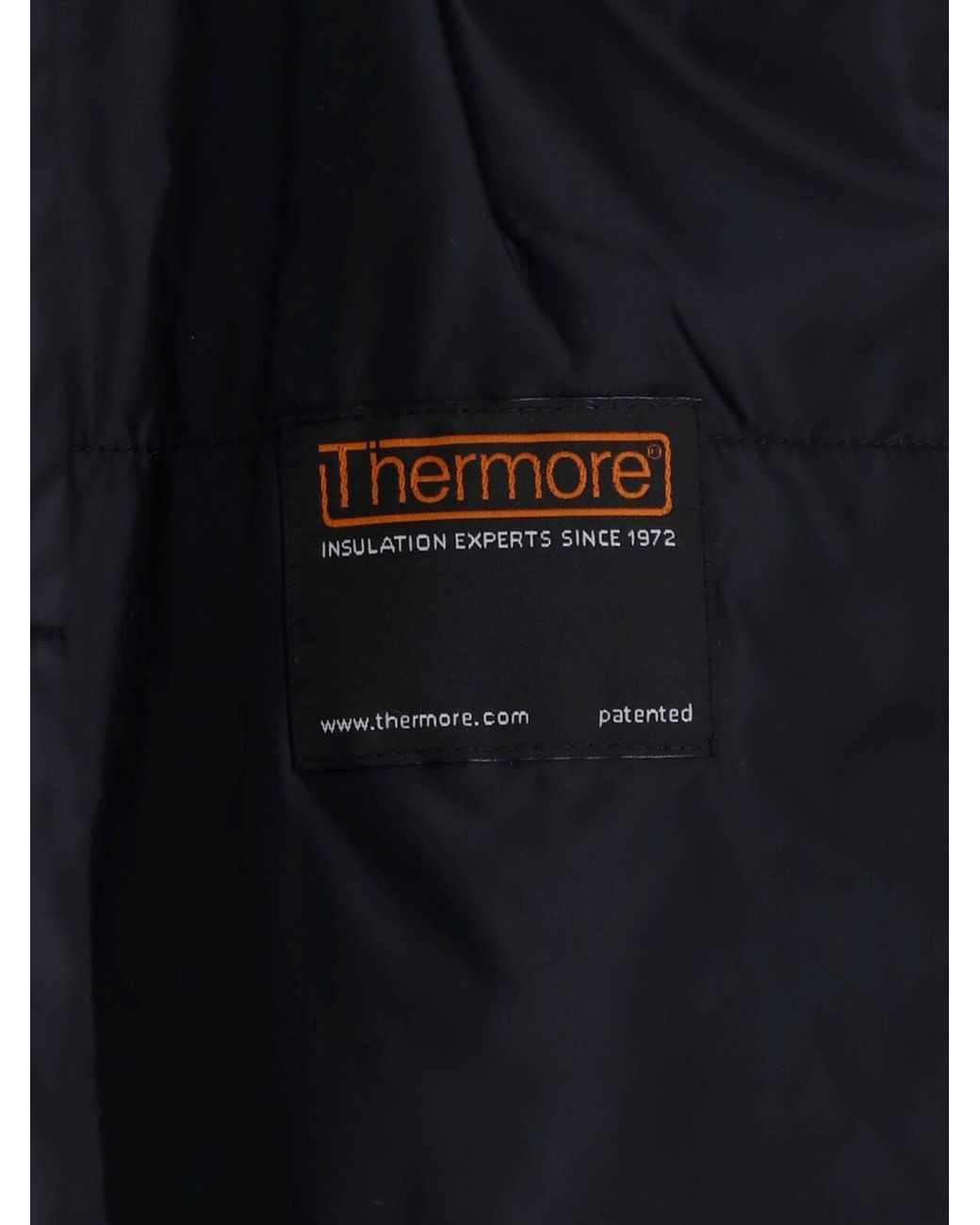 Aspesi Blue Technical Fabric Coat