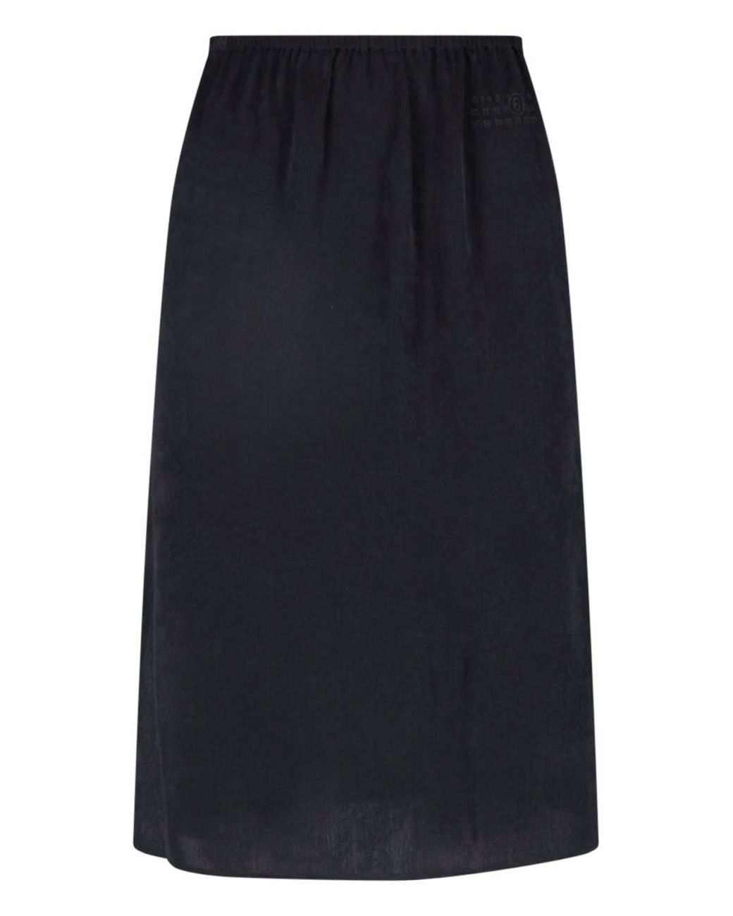 MM6 by Maison Margiela Blue Midi Skirt