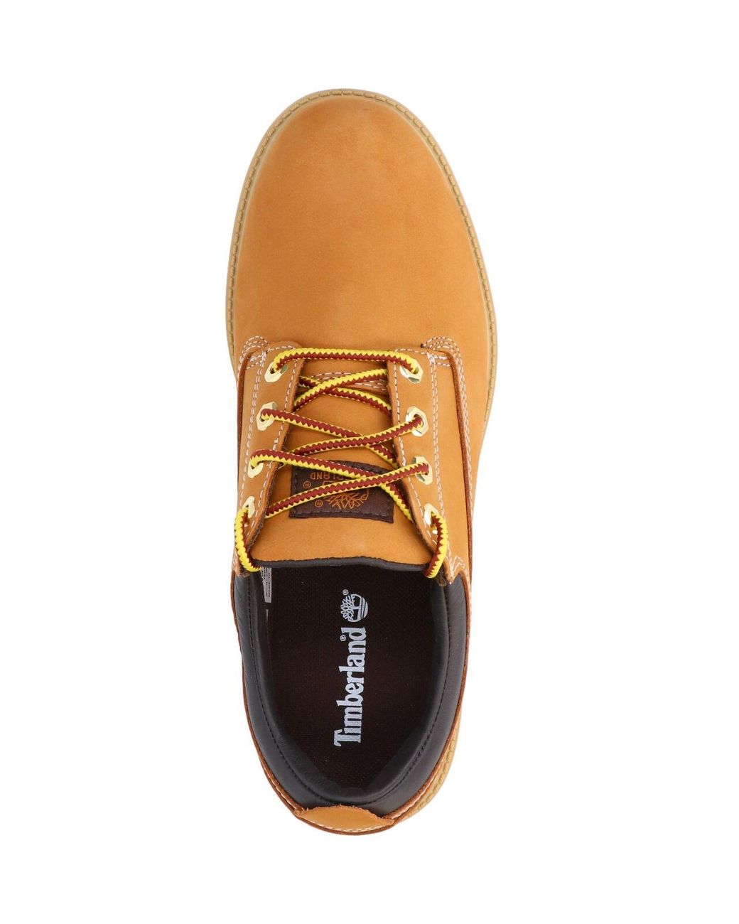 Timberland White Derby Shoes “Heritage” for men