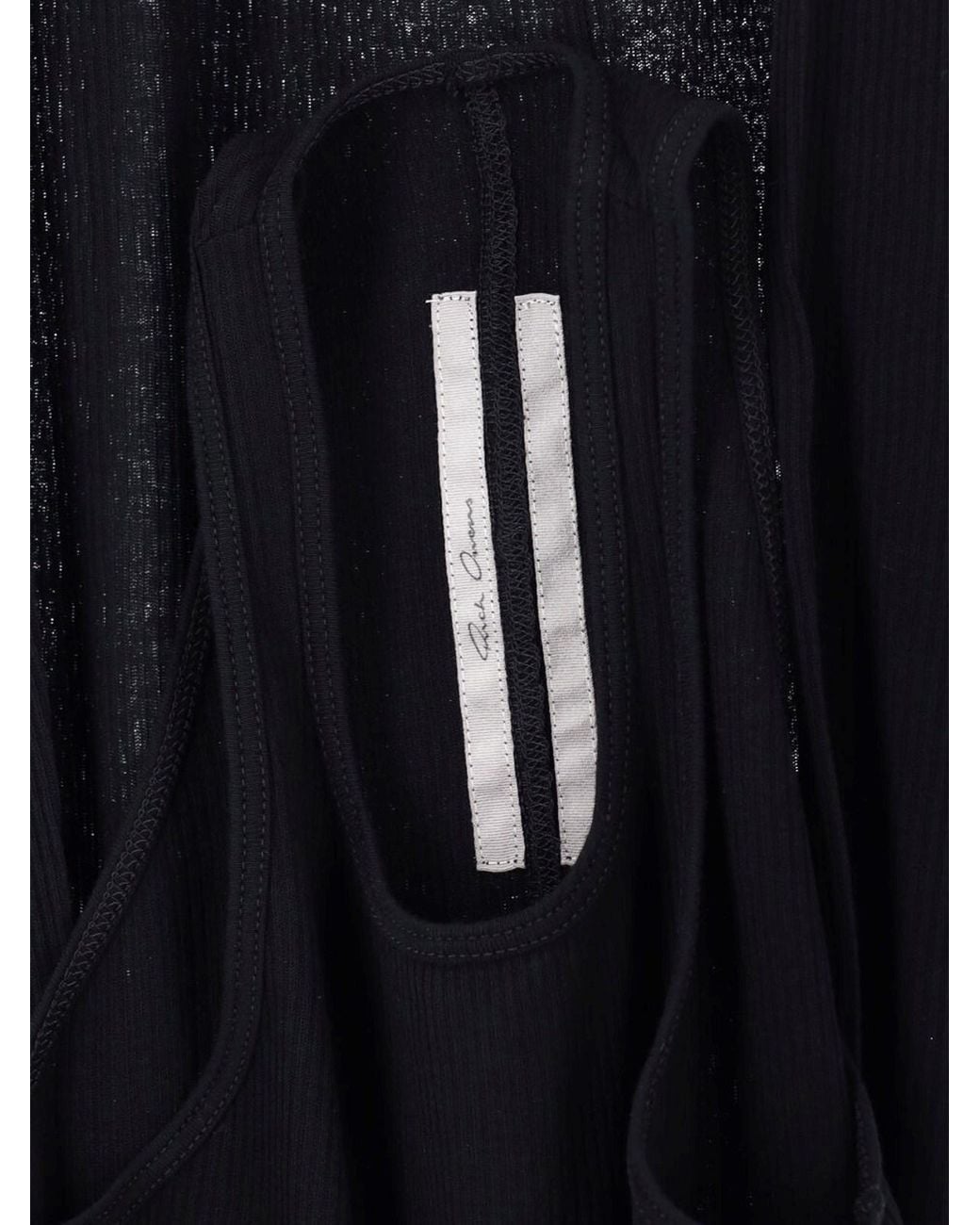 Rick Owens Black Midi Dress