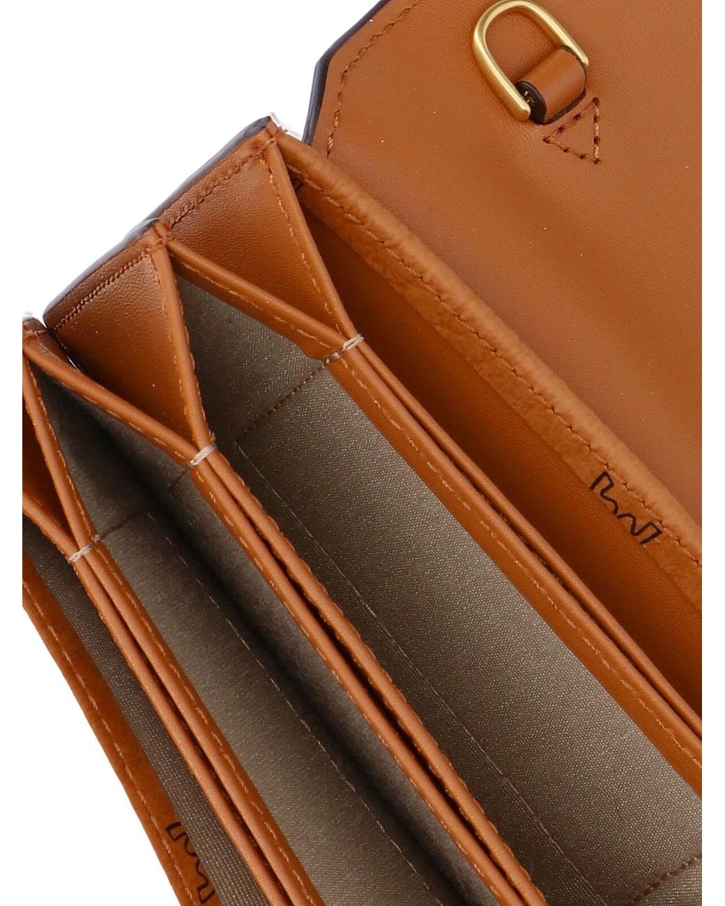 MCM White Wallets Polyurethane