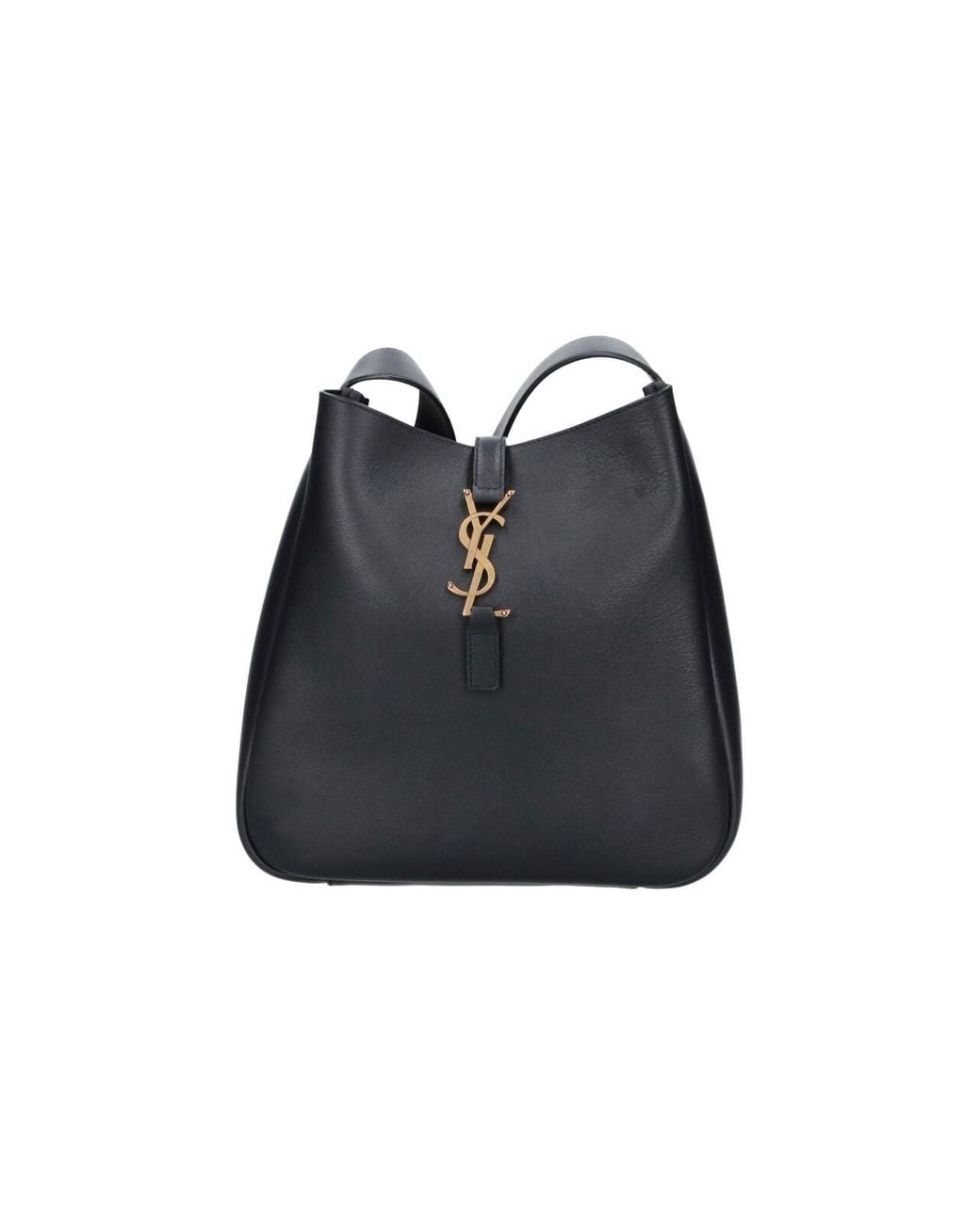Saint Laurent Black Shoulder Bag "Le 5 À 7"