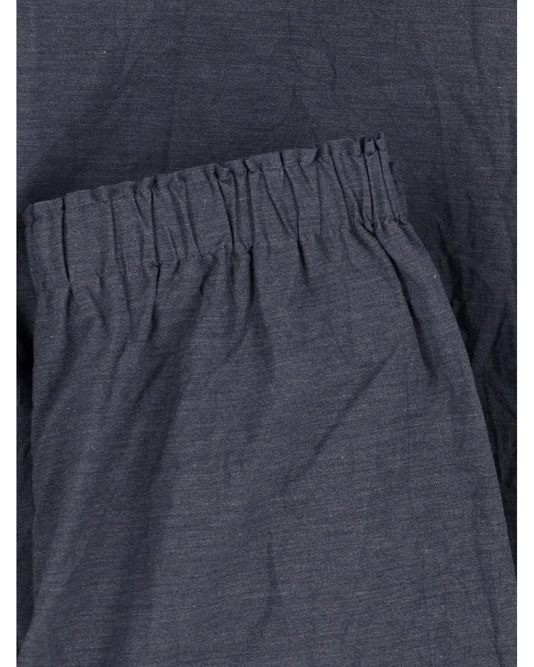 Daniela Gregis Blue Wide Pants
