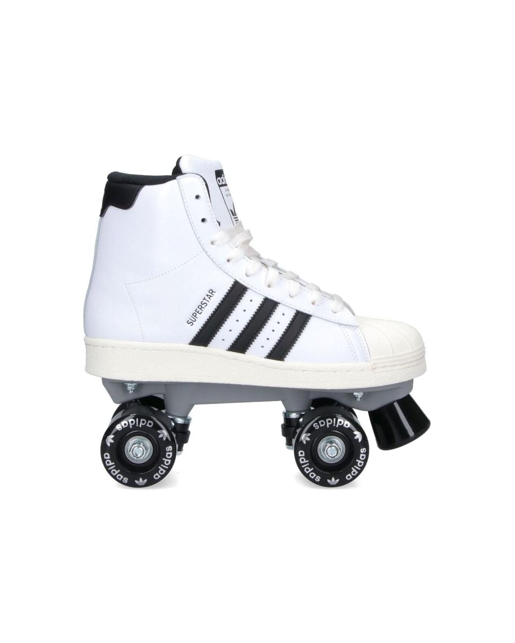 Adidas White Sneakers Pelle