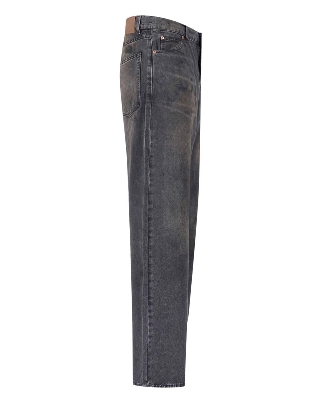 Our Legacy Gray Straight Jeans "Vast Cut" for men