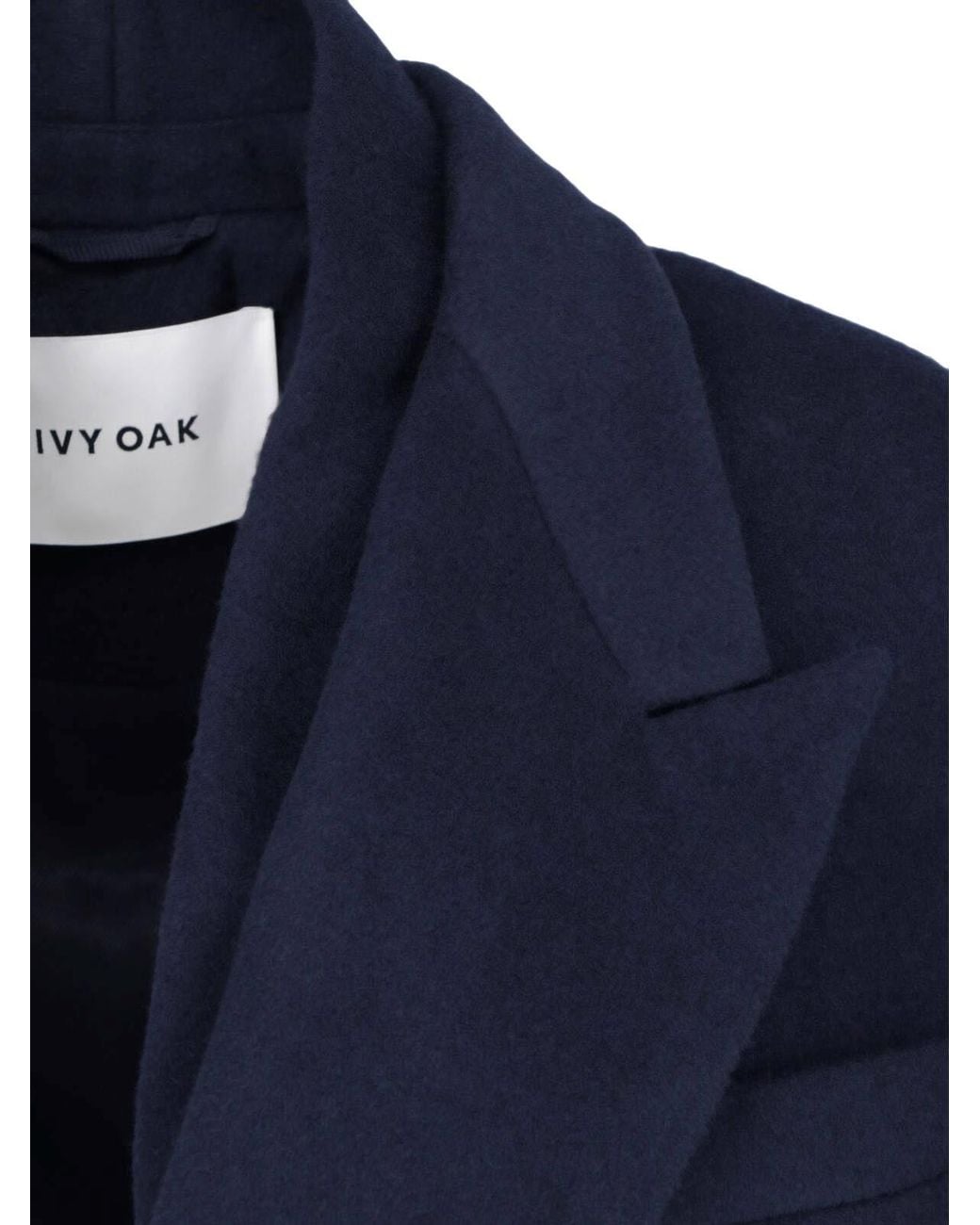 IVY & OAK Blue Double-Breasted Coat "Iocirce"