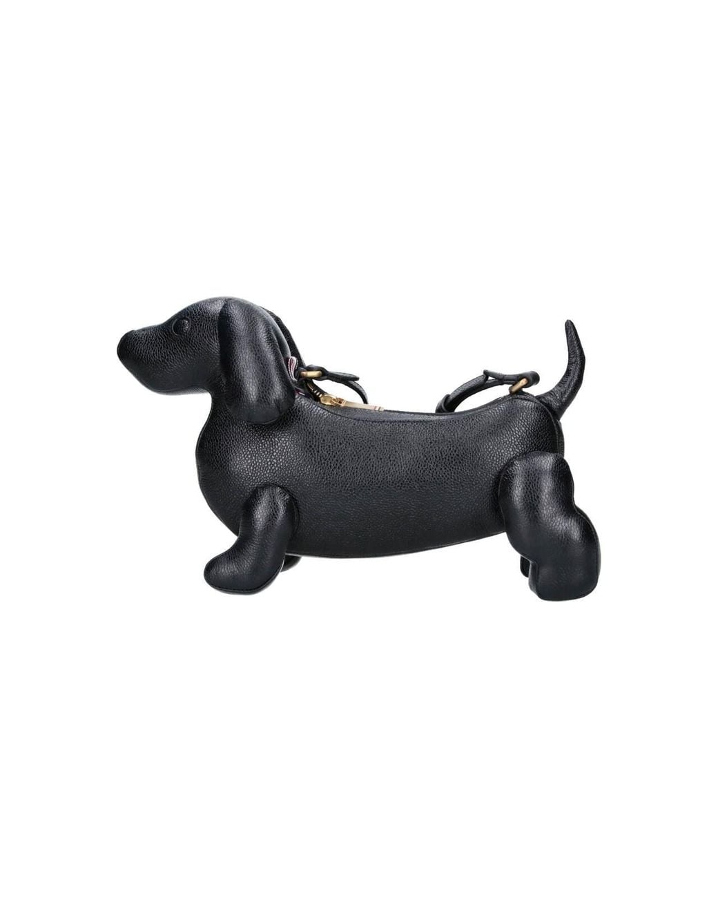 Thom Browne Black Small Shoulder Bag "Baby Hector"