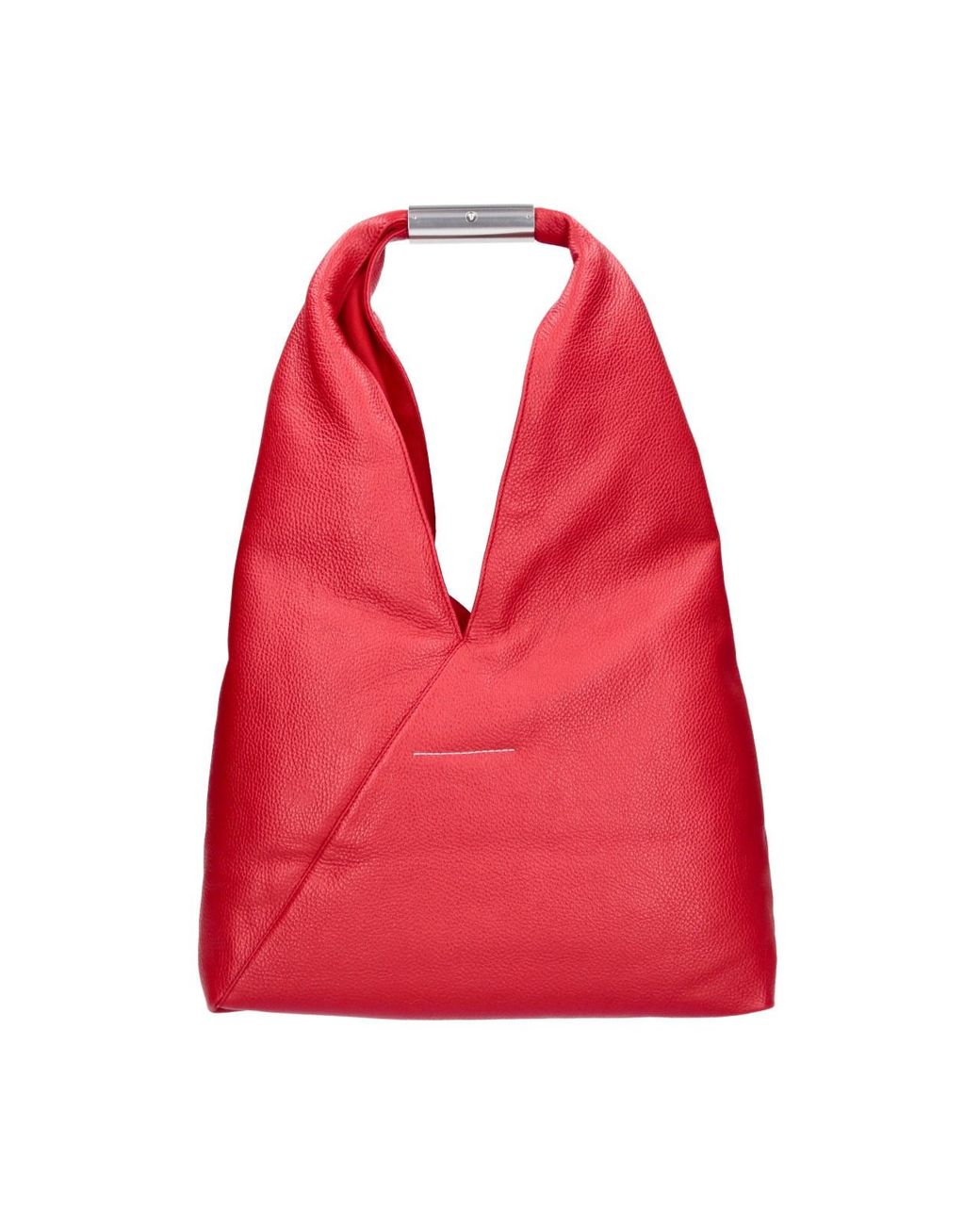 MM6 by Maison Margiela Red Shoulder Bag "Japanese"