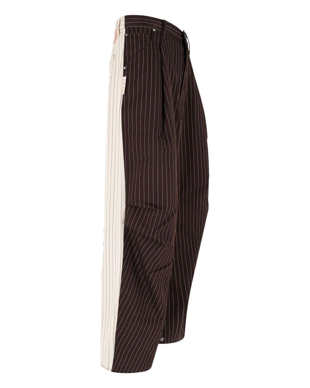 PDF Brown Baggy Trousers “Fat Angelo” for men