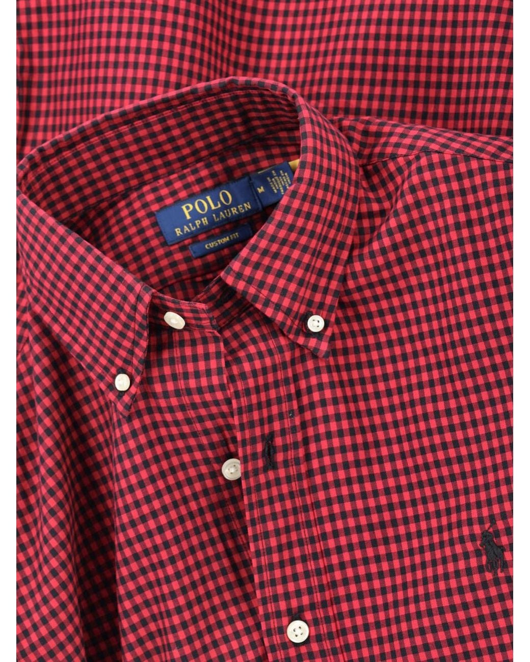 Polo Ralph Lauren Red Checked Button-Down Shirt for men