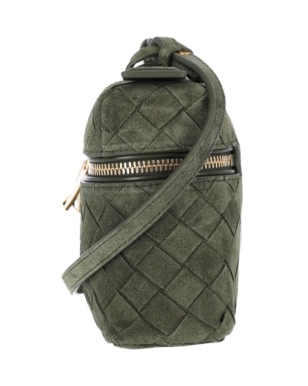 Bottega Veneta Green Mini Vanity Bag "Bang Bang"