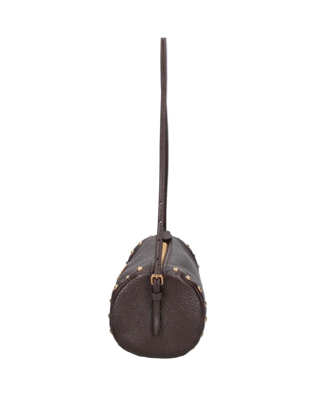 Miu Miu White Leather Shoulder Pouch