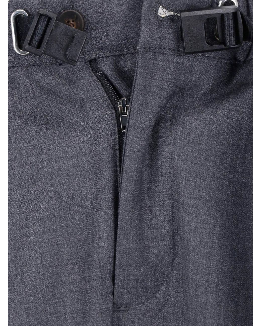 White Sand Blue Trousers “Balloon” for men