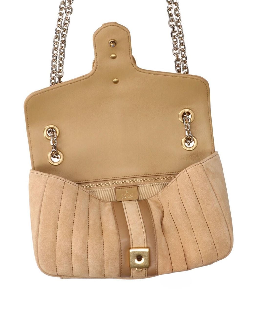 Gucci Natural Shoulder Bag "Jetset Gg Marmont"