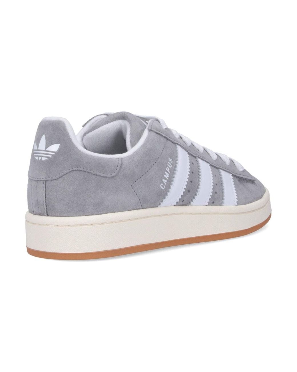 Adidas White Sneakers Pelle Scamosciata for men