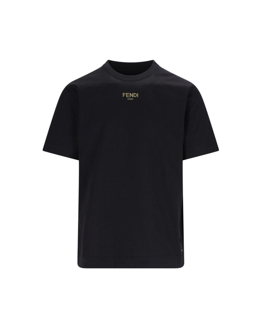 Fendi Glitter T shirt in Black for Men Lyst UK