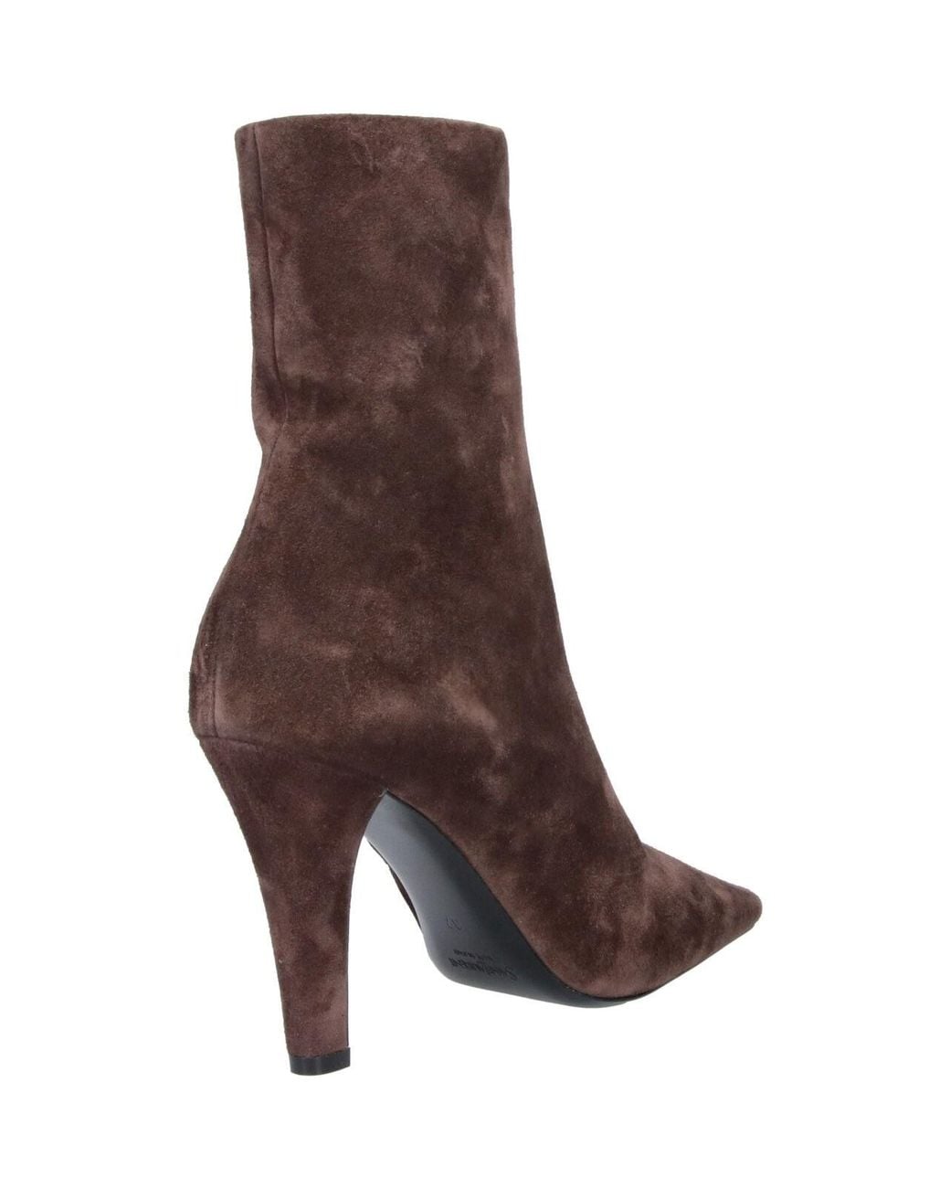 Saint Laurent Brown Ankle Boots "Jill"