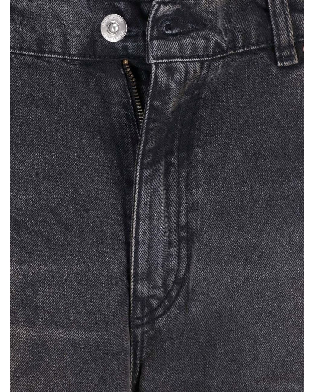Our Legacy Gray Straight Jeans "Vast Cut" for men