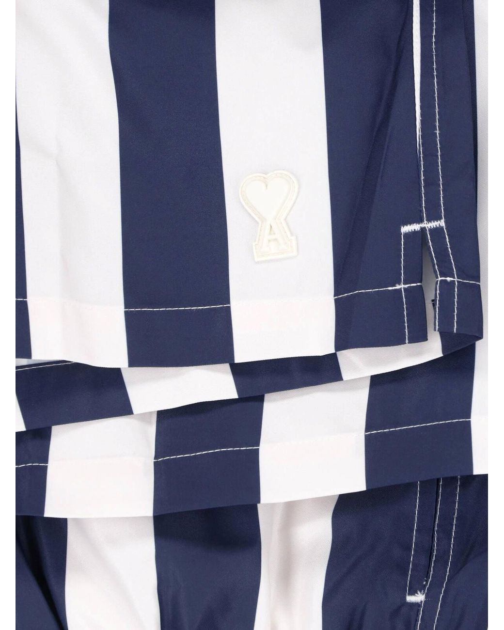 AMI Blue Swim Shorts for men