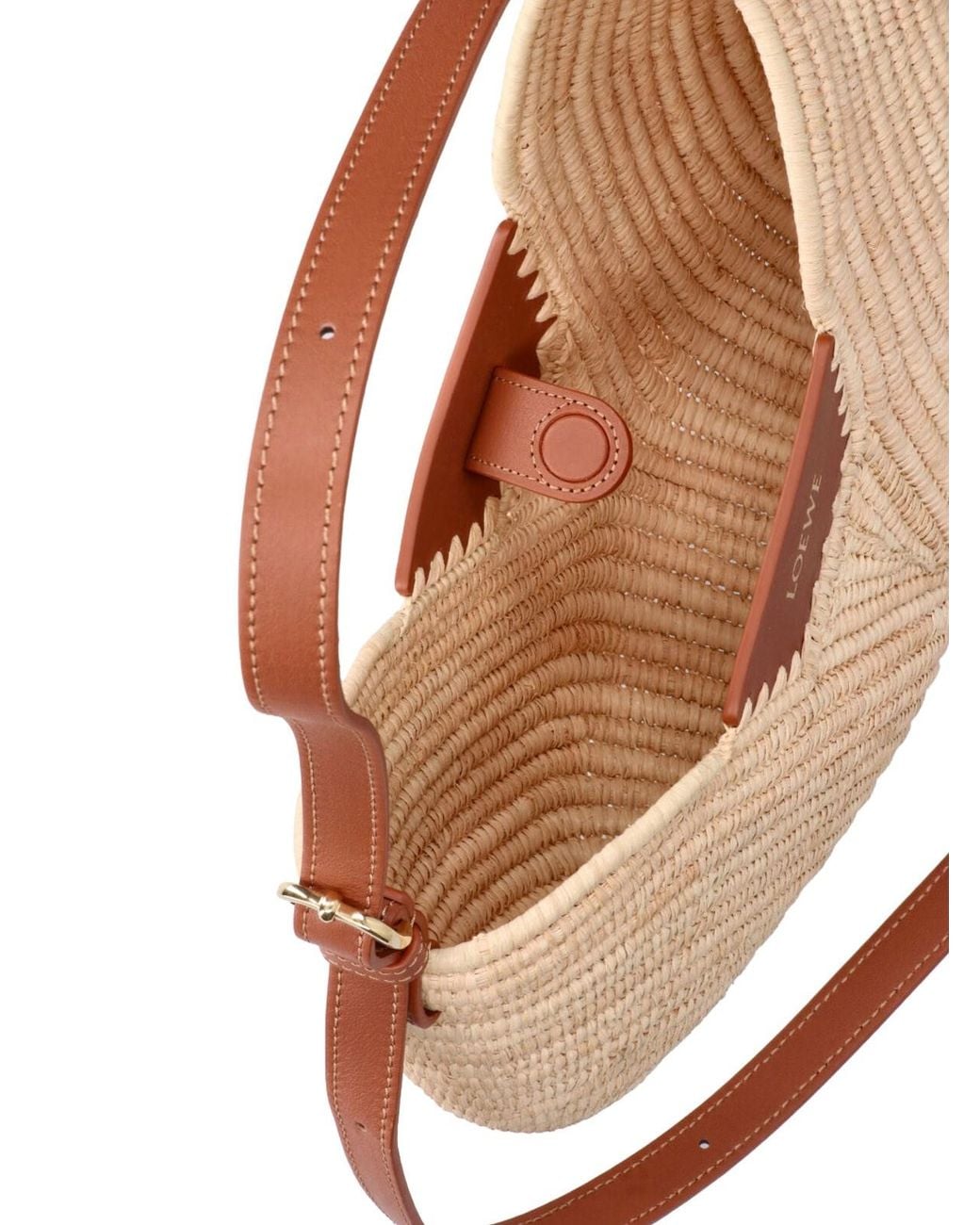 Borsa A Spalla "Swing" di Loewe in White