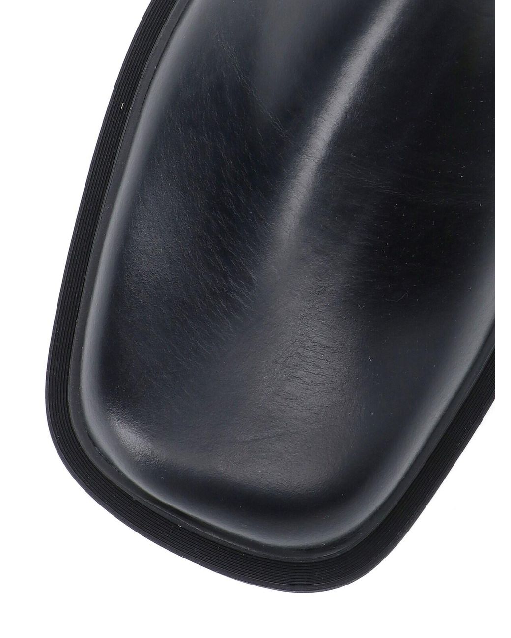 Bottega Veneta Black "Ben" Ankle Boots for men