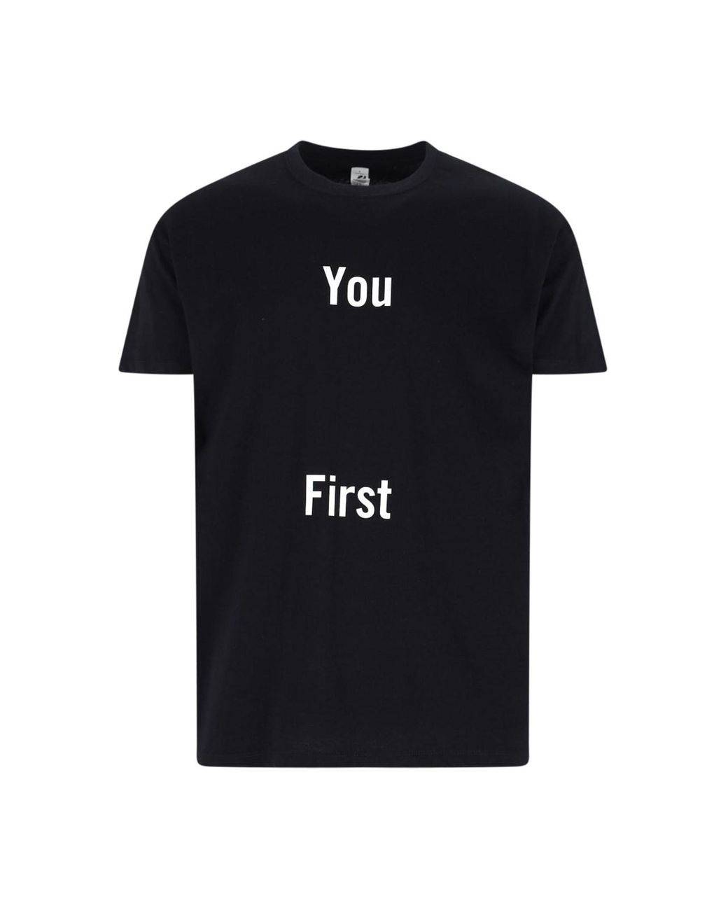Sugar Black 'You First' T-Shirt