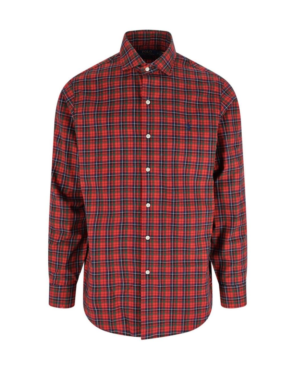 Polo Ralph Lauren Red Shirts Cotton for men