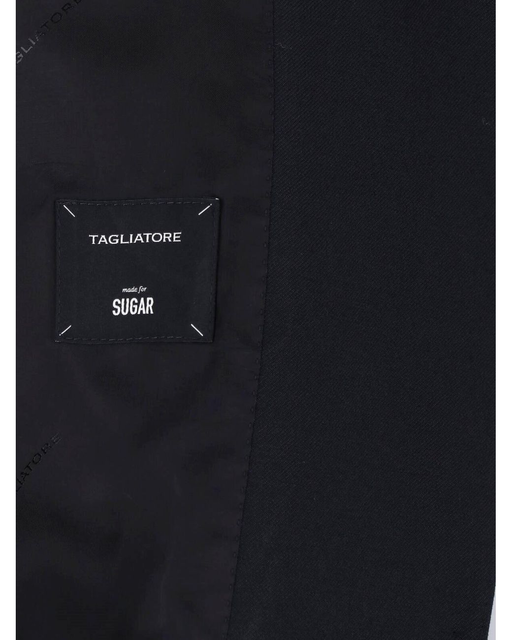 Tagliatore Black Tailored Blazer Jacket