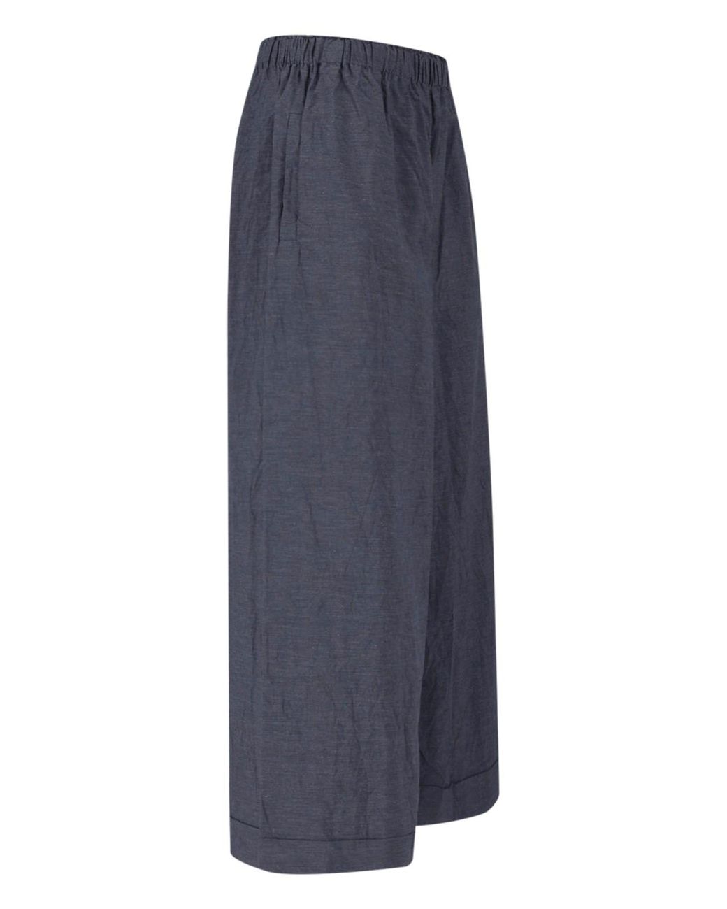 Daniela Gregis Blue Wide Pants