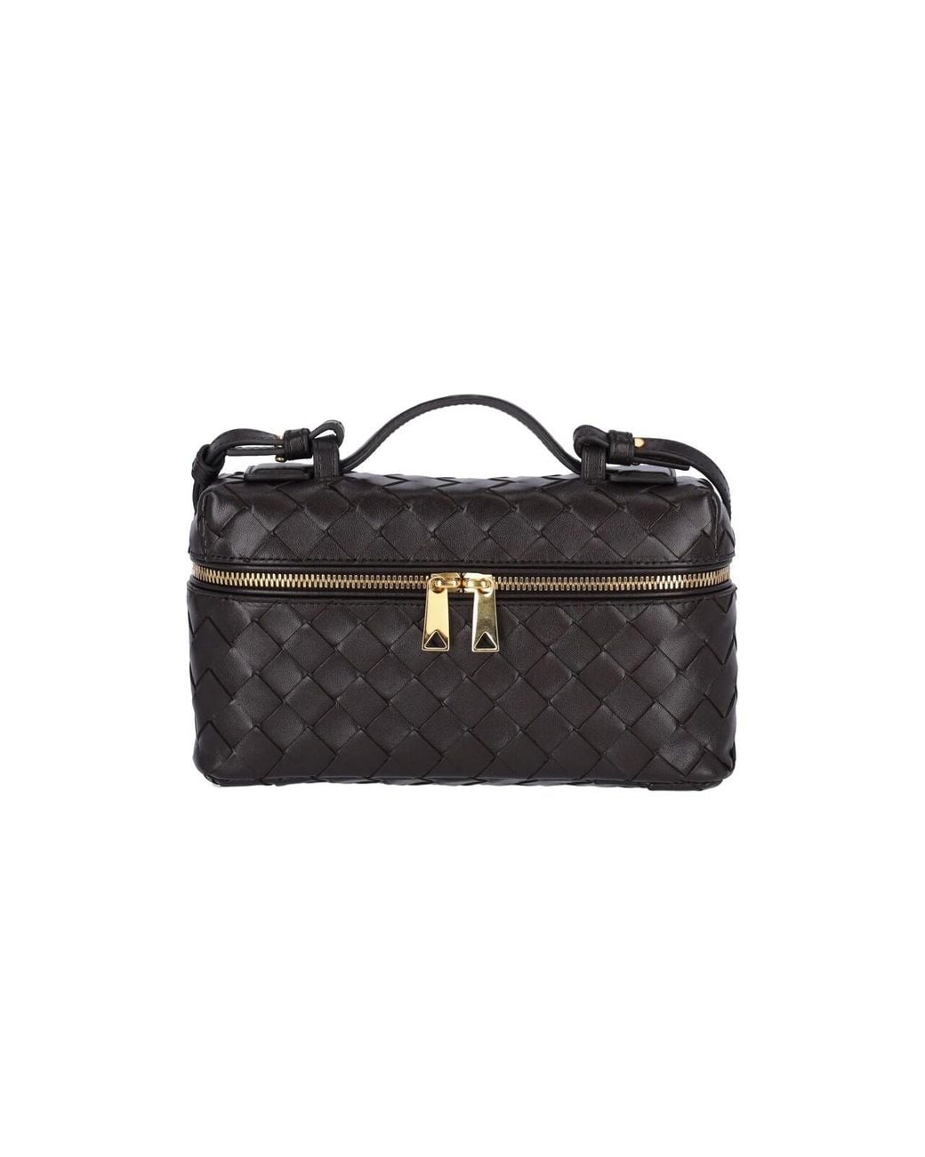 Bottega Veneta Black "Bang Bang Vanity Case" Mini Bag