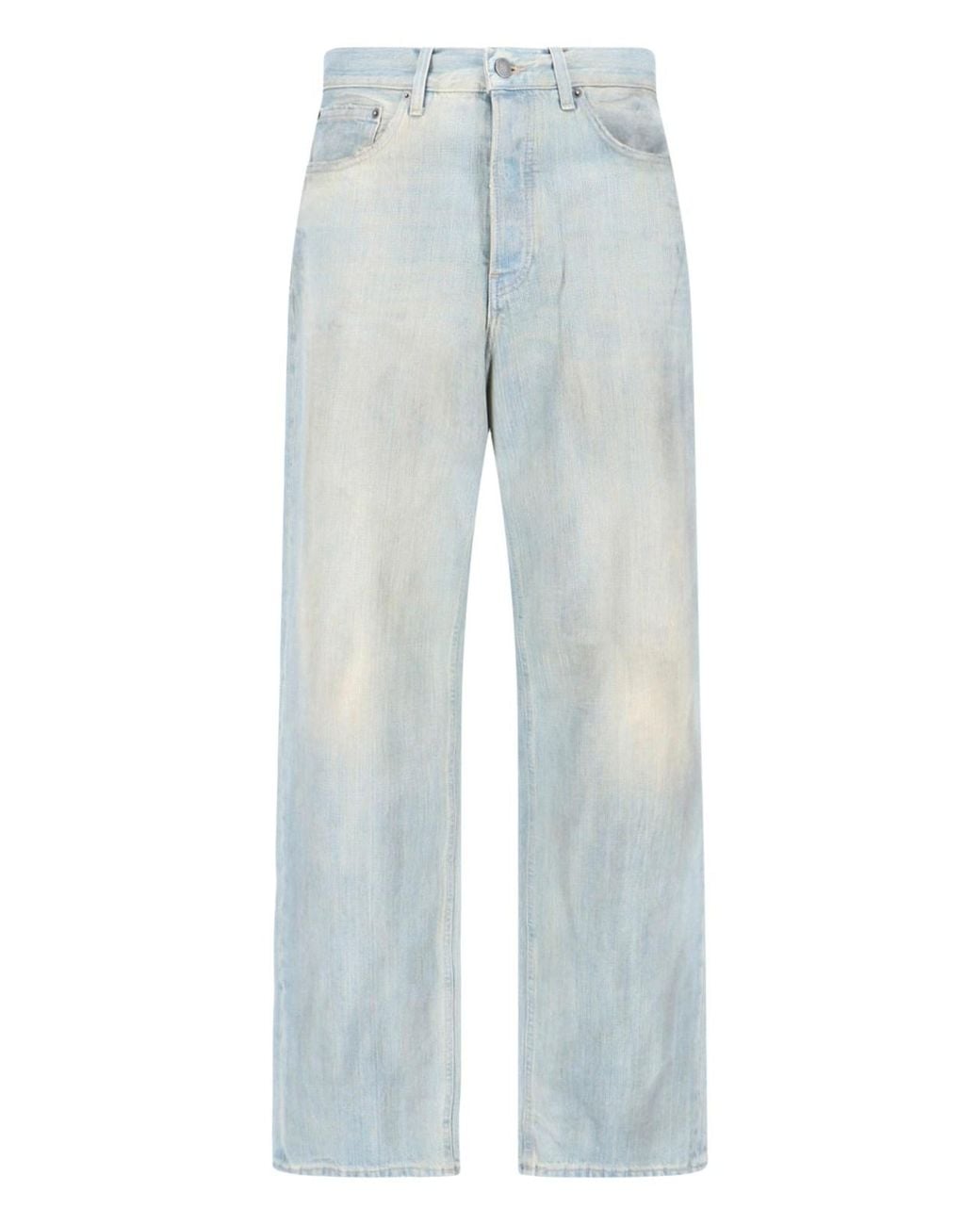 Haikure Blue Wide Jeans "Logan" for men