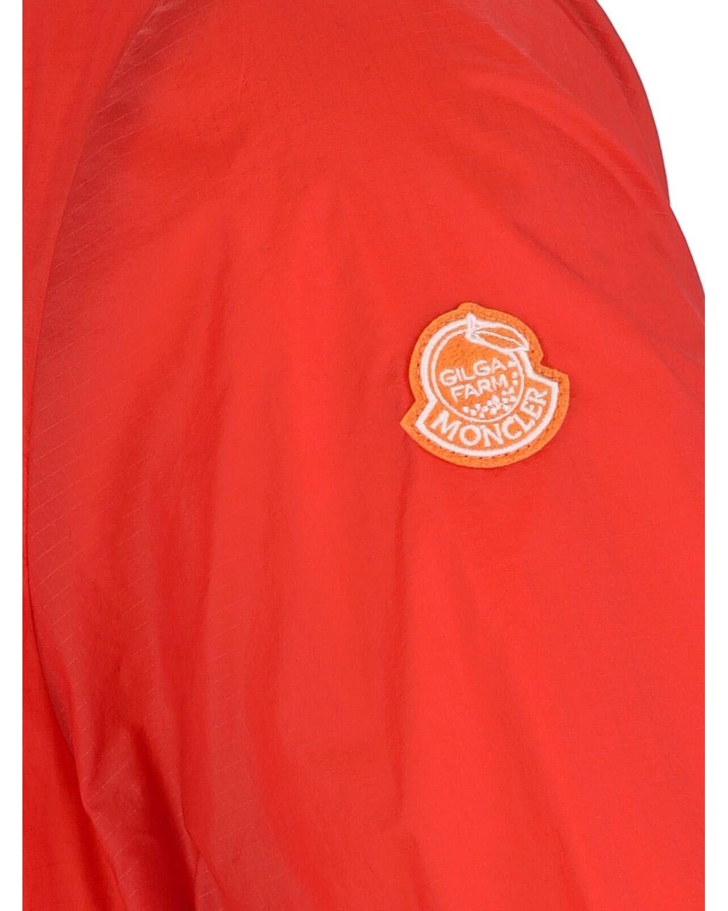 Moncler Genius Red X Gilga Farm By Donald Glover Logo Zip Jacket for men