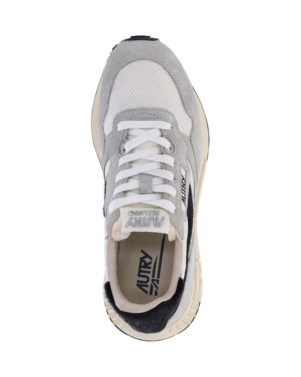 Autry White Retro Runner Sneakers
