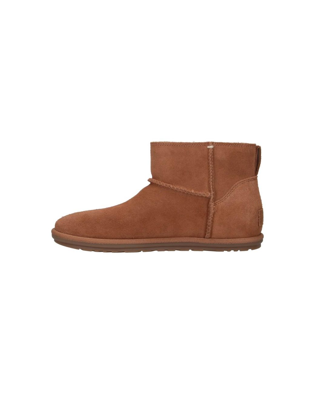 Ugg Brown Classic Leather Mini Boot